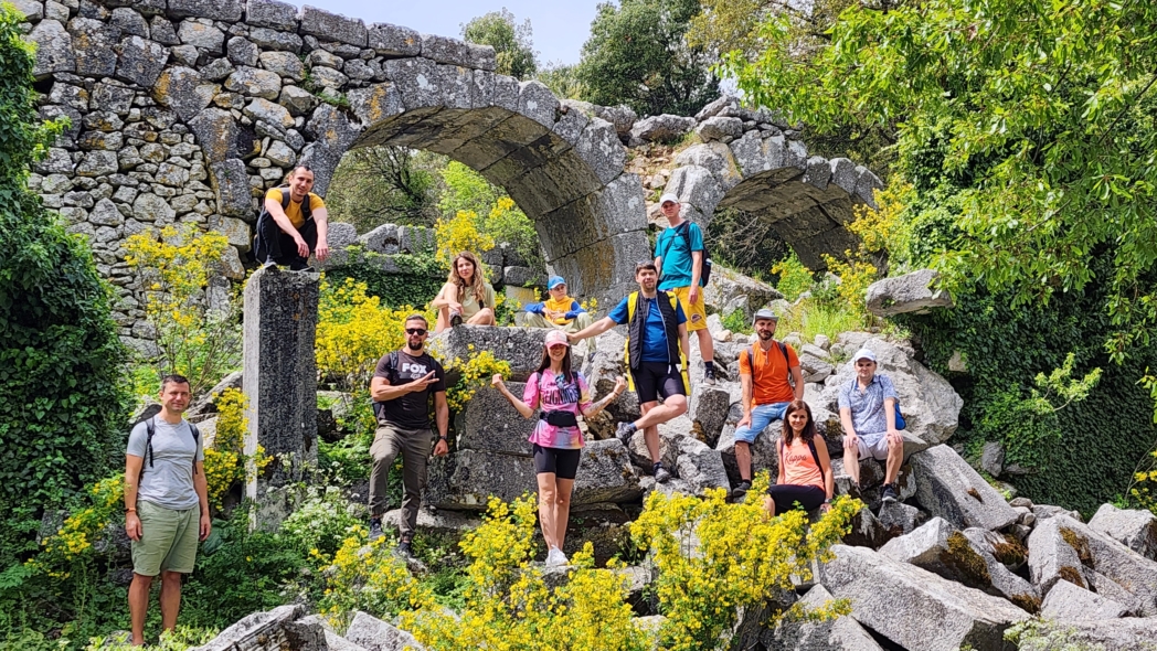 Групповое фото - Термессос, спуск к каньону ↘️ 🐗