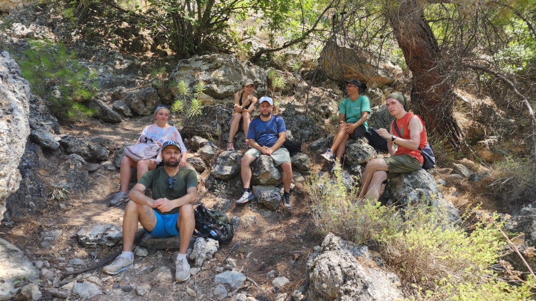 Групповое фото - Капуз каньон, джакузи 🏖️