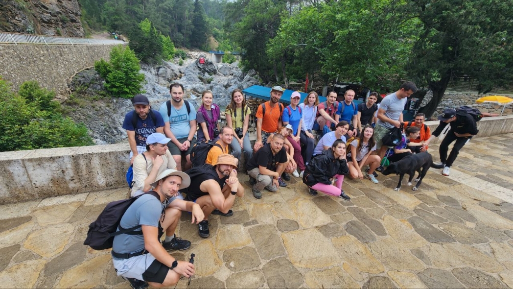 Групповое фото - Yaylakuzdere - Gedelme - Мост