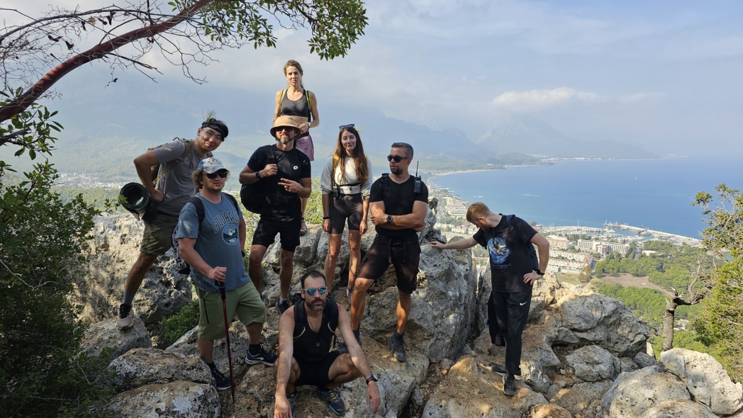 Групповое фото - Кемер Чалыш, бухта камней