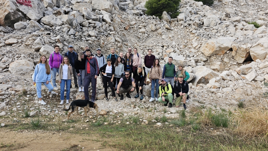 Групповое фото - Тунектепе вокруг, без водопада