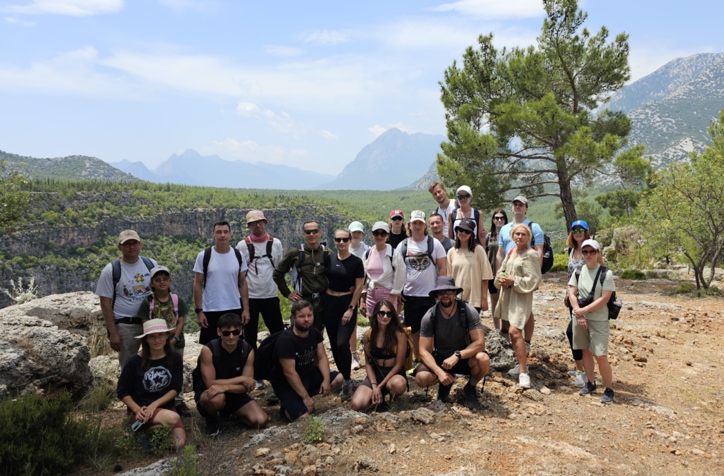 Групповое фото - Гувер каньон