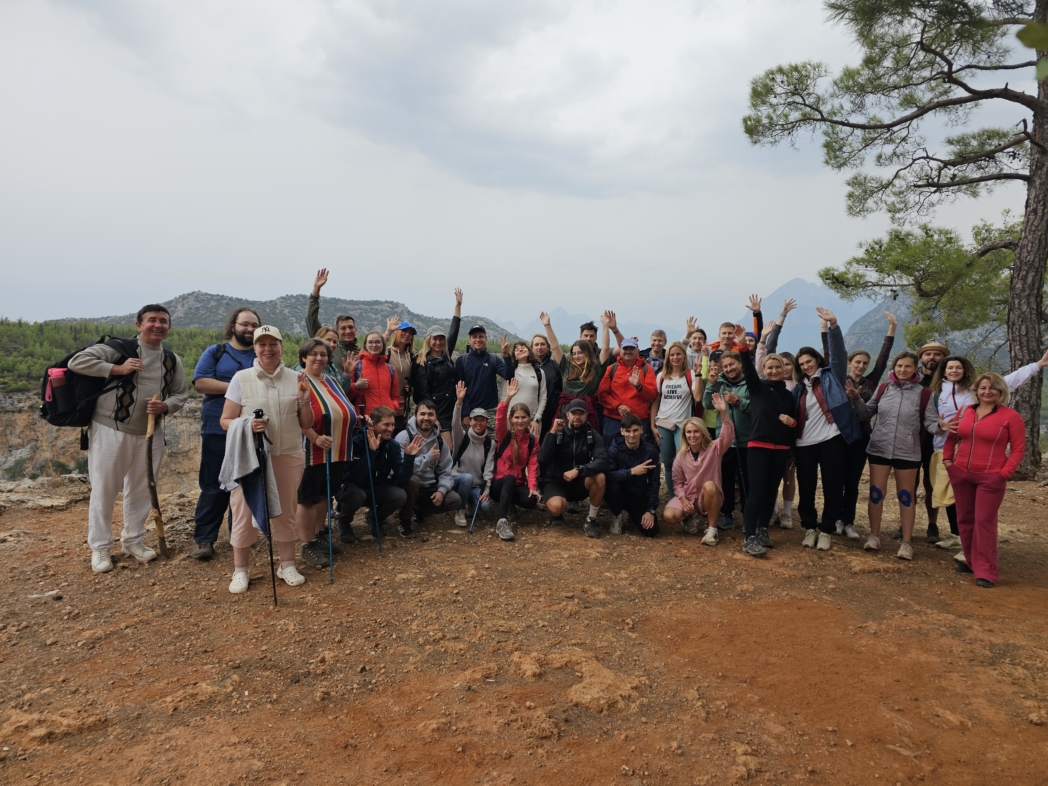 Групповое фото - Гувер каньон 🌧️