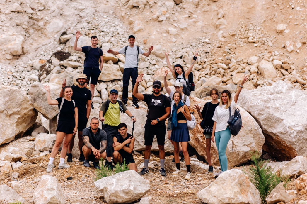 Групповое фото - Тунектепе канат